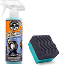 Tire Kicker Extra Glossy Tire Shine Spray, Dry Touch, 16 oz | With Wonder Wave applicator for cars, trucks, and SUVs