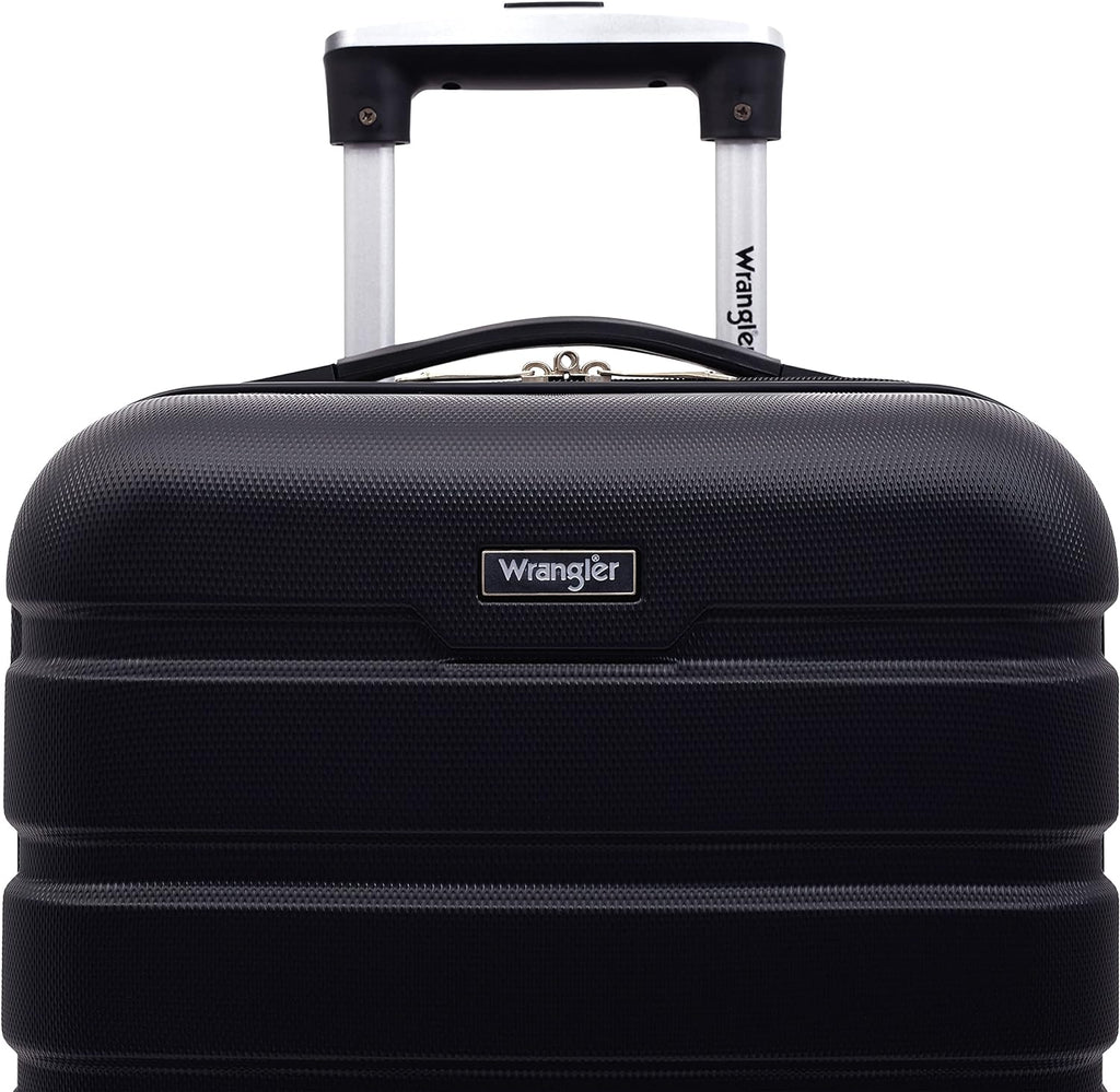 20" Hardside Spinner Carry-On Luggage, Black