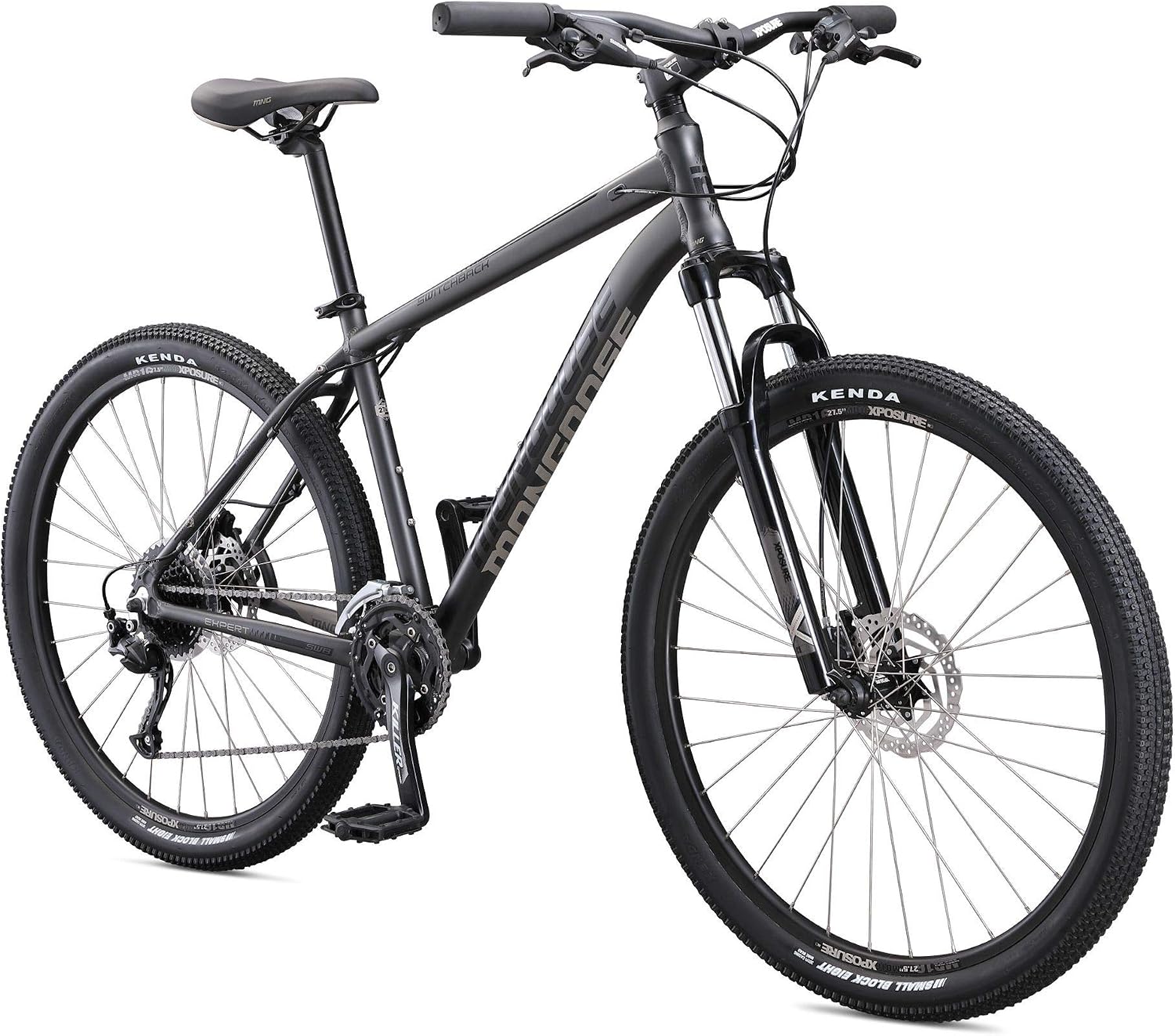 Switchback Comp Expert Sport Trail Mountain Bike for Adult Men Women, 16/18/21-Speed Options, 27.5-Inch Wheels, Disc