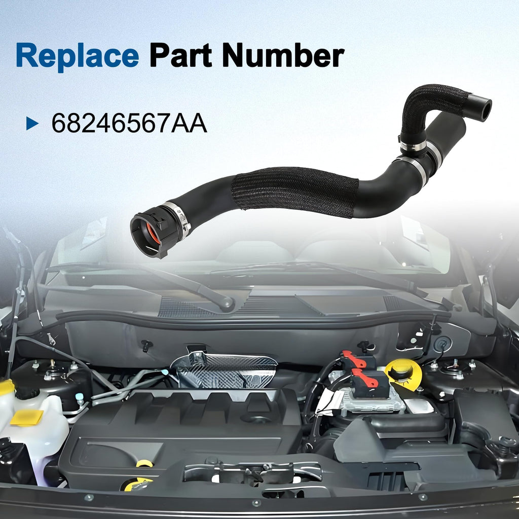 Radiator Coolant Hose 68246567AA Engine Upper Radiator Coolant Hose