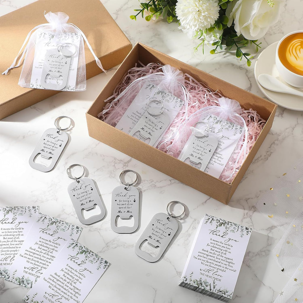 50 Sets Wedding Favors for Guests, Thank You Gifts for Guests
