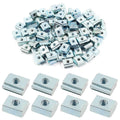 Sliding T Nuts 20 Series M3, 100Pcs, 6mm T-Slot