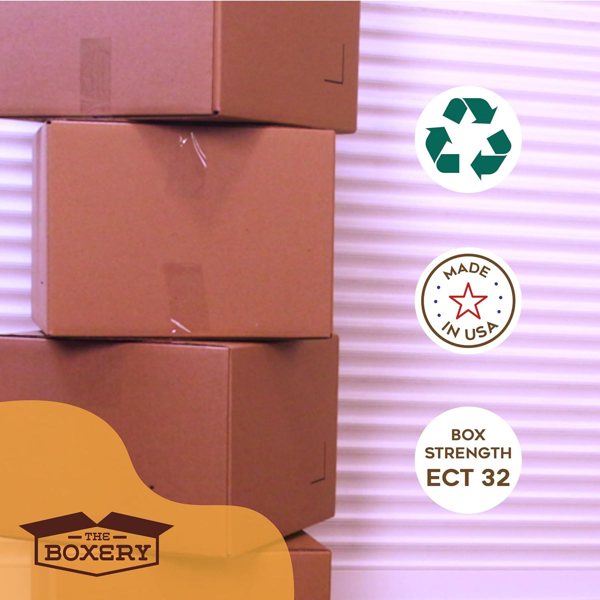 12"x12"x7" Cardboard Shipping Boxes 25-Pack