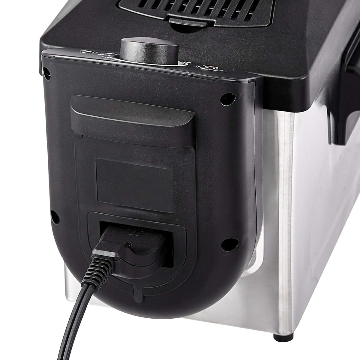 3.2-Qt (3.0L) Electric Deep Fryer with Adjustable Temperature Control, Easy Draining Basket, Viewing Window
