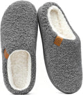 Memory Foam Fuzzy Slippers for Women Curly Fleece House Shoes | Indoor Outdoor, Comfy and Warm Fur Lining, Non-slip
