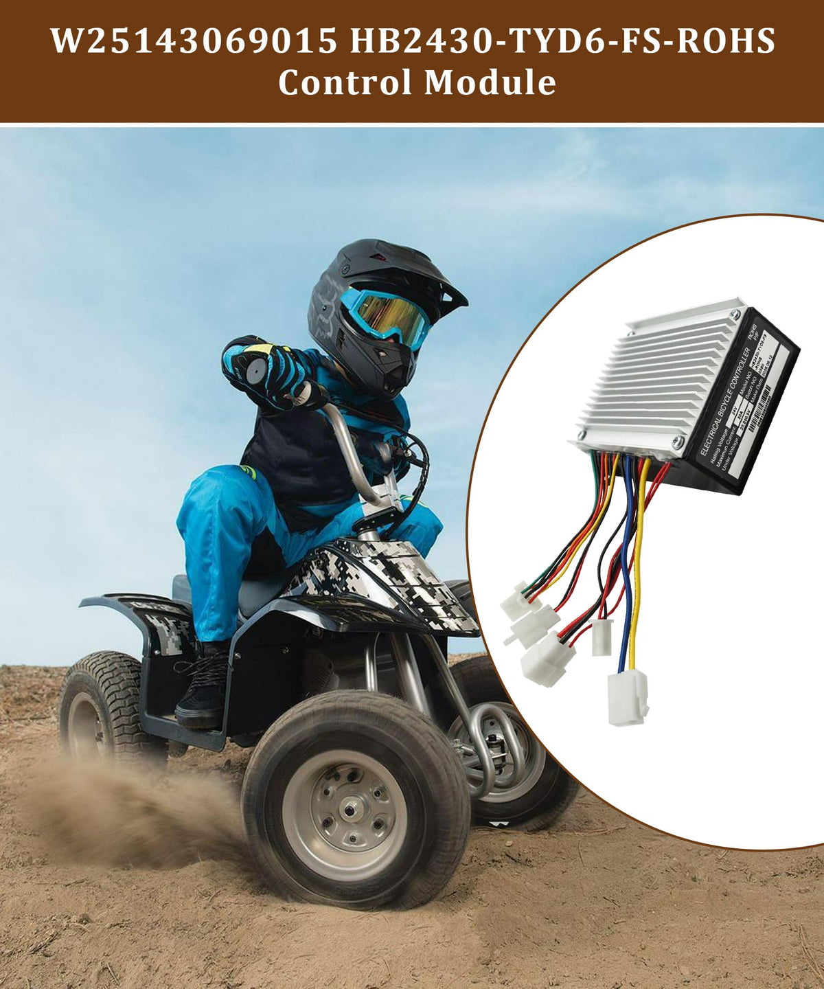 BTROVIA HB2430-TYD6-FS-ROHS 24V Controller