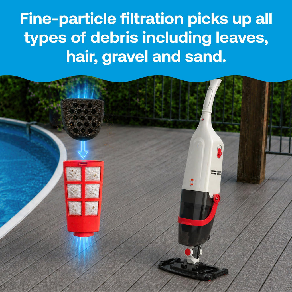HTH Fine-Particle Replacement Filter for Handheld Pool & Spa Vacuum