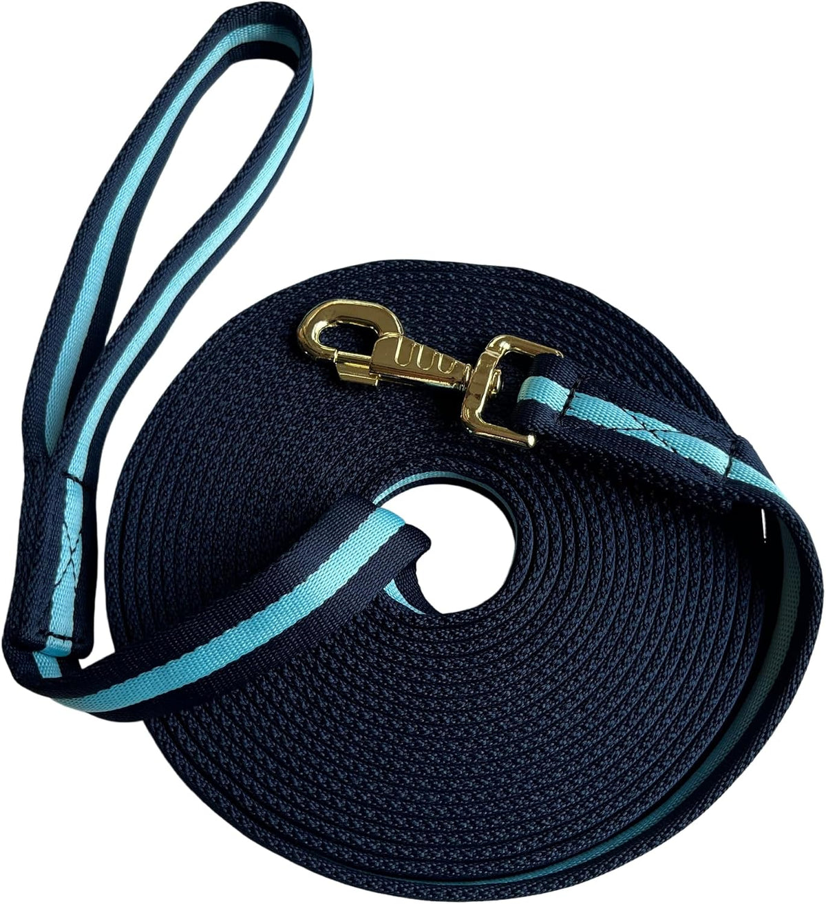 Horse Lunging Training line with Alloy Trigger Snap, 26ft (8m) Equestrian Lunge Line for Daily Exercise & Competition