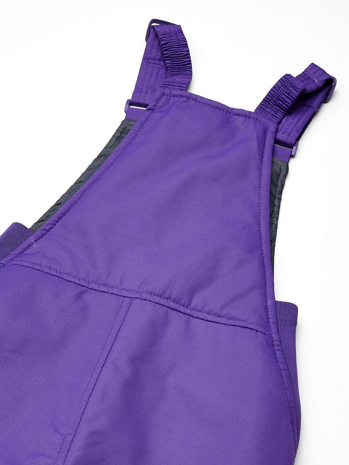 Kids Insulated Snow Bib Overalls, Purple, Medium Husky