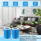 Humidifier Replacement Filter Compatible with Lamon MistZero/MistZero B/MistZero S and Compatible with Mifasol 5L