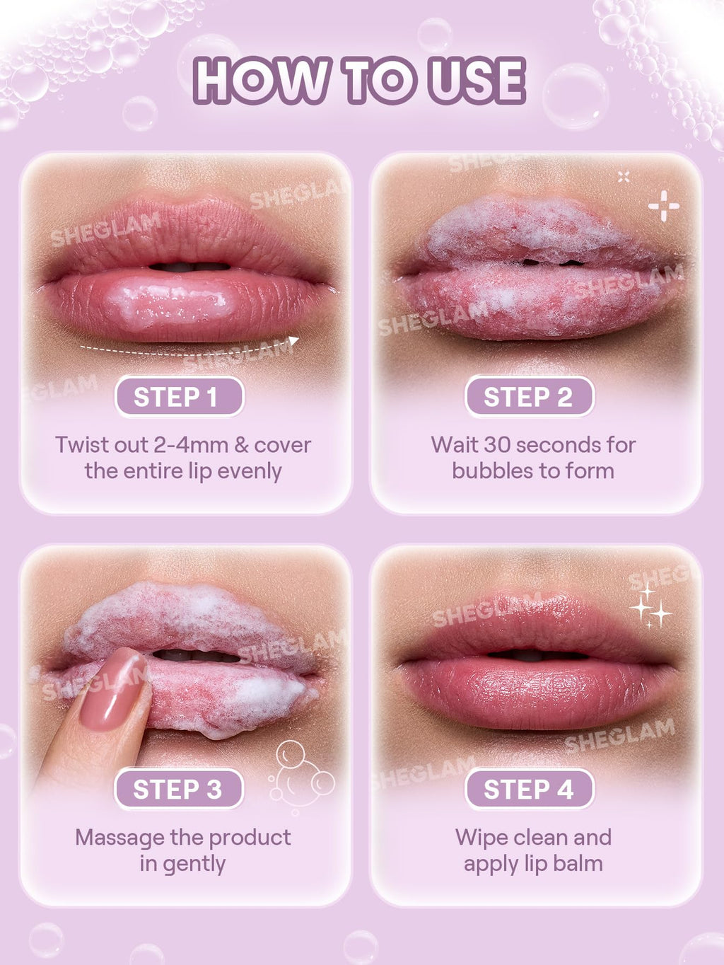 Bubble Buff Lip Scrub-Bubble Bath