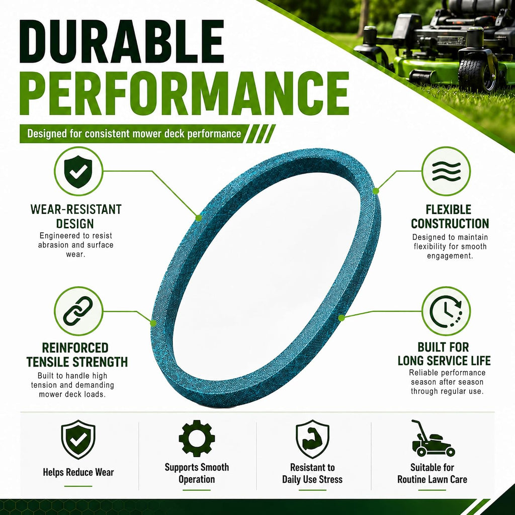 429636 197253 Deck Drive Belt 1/2" x 101" for Craftsman YT3000 T230