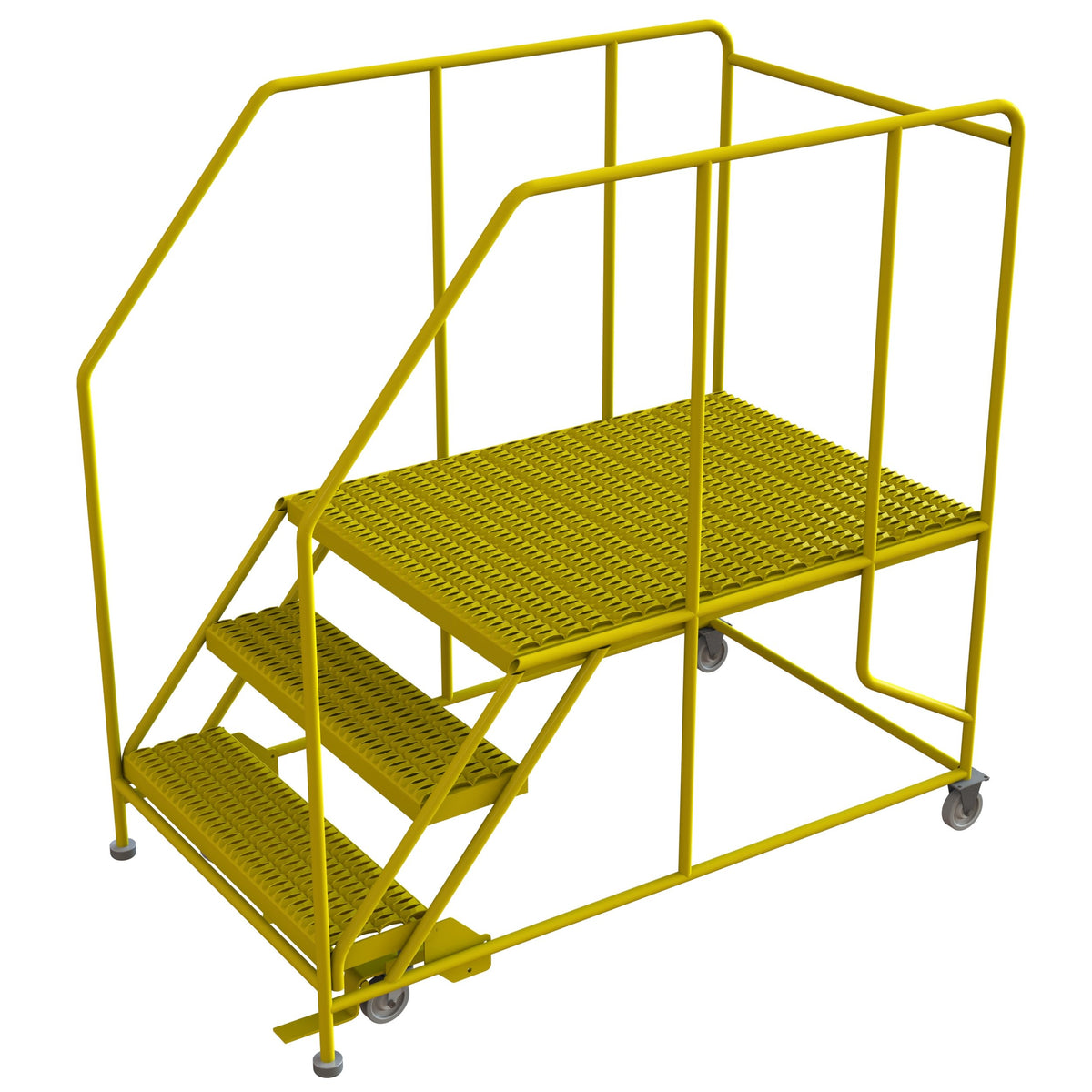 Tri-Arc WLWP133648SL-Y 3-Step Steel Work Platform