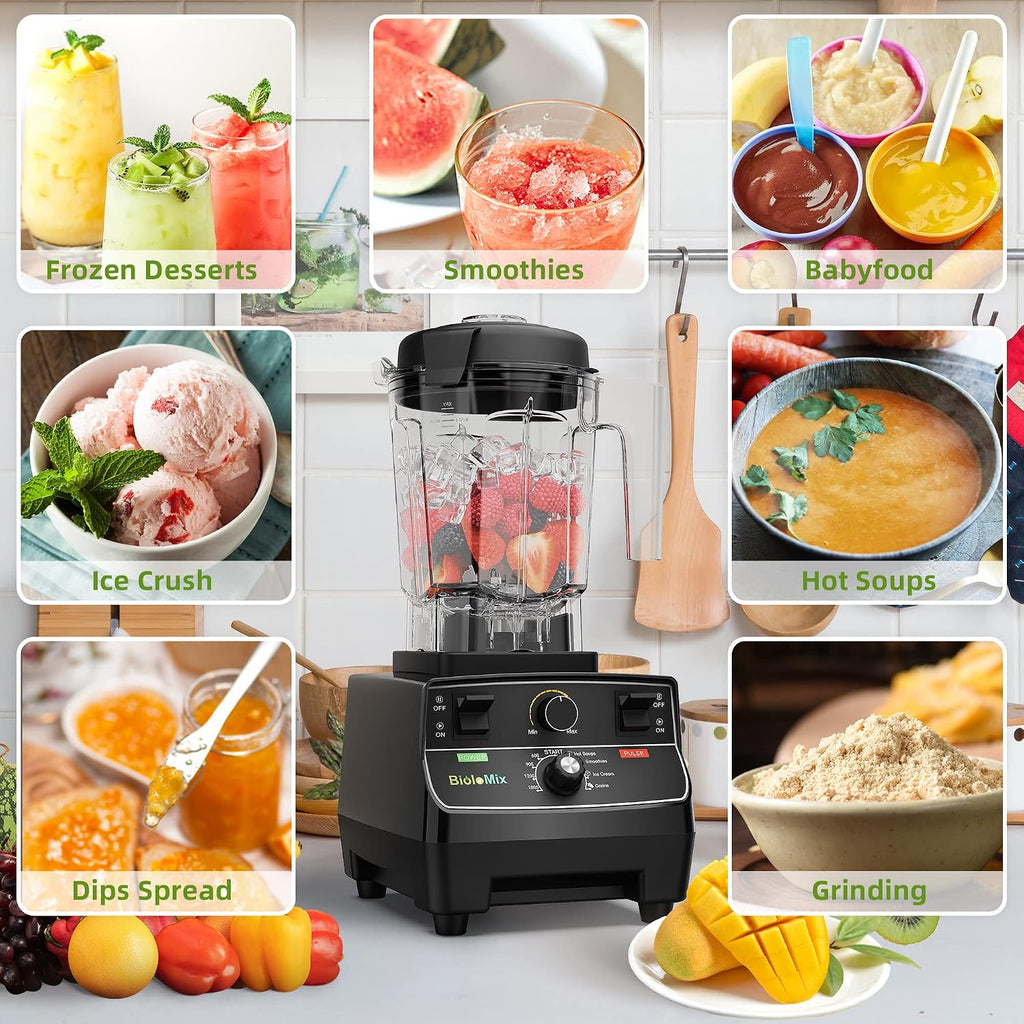 Professional Smoothie Blender, Countertop Blender Commercial