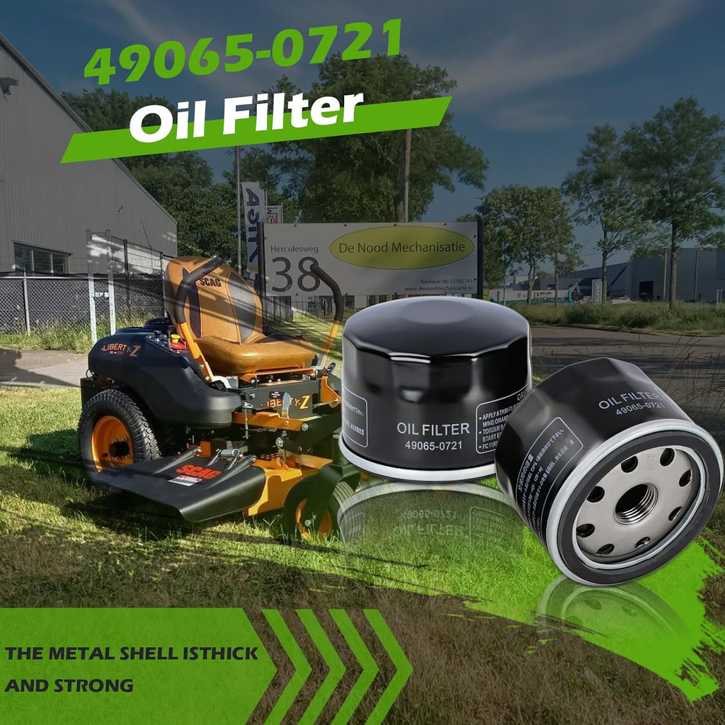 49065-0721 Oil Filter Fit for Kawasaki FR730V FR691V FX691V FR651V FX730V