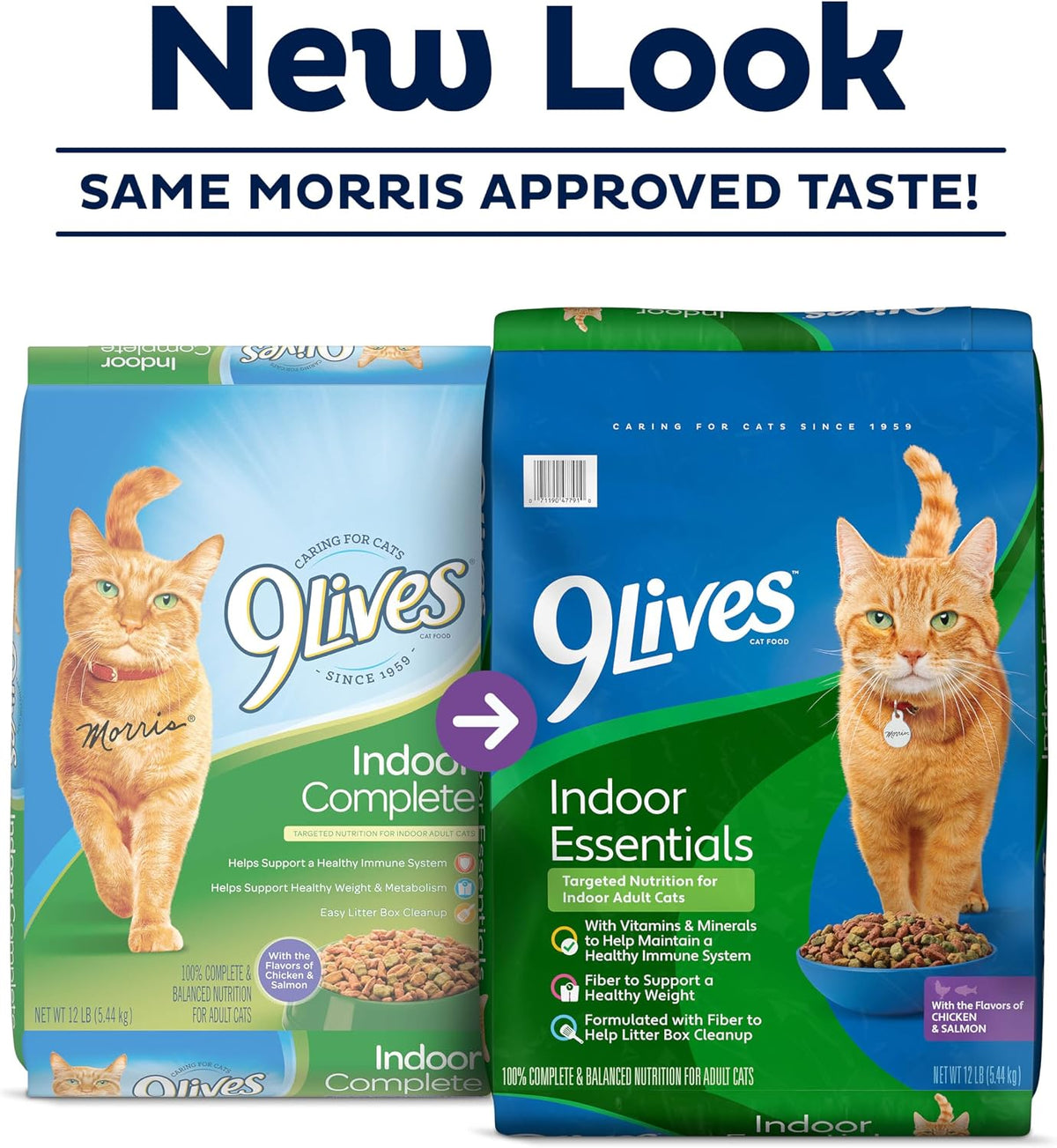 Indoor Essentials Dry Cat Food with Chicken & Salmon, 12 lb. Bag