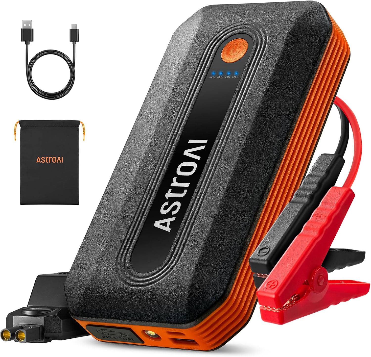 B8 3000A Car Battery Jump Starter, 12V Jump Starter Battery Pack