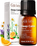 Deep Calm Essential Oil Blend for Relaxation & Emotional Balance - 0.34 fl oz - Calm Aromatherapy Oils for Diffusers