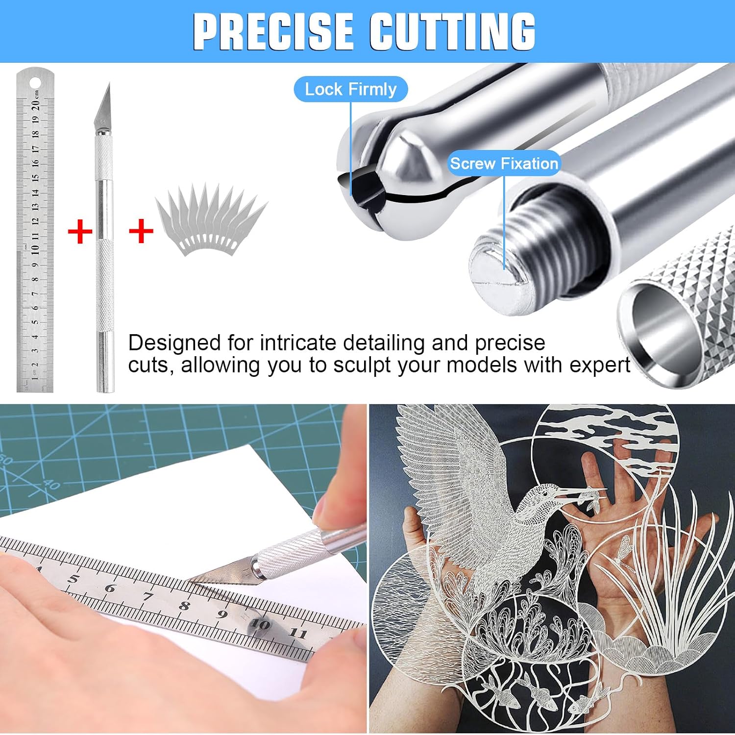 Professional 53 PCS Gundam Model Tools Kit Hobby Building Tools Craft Set Gundam Modeler Basic Tools for Basic Model