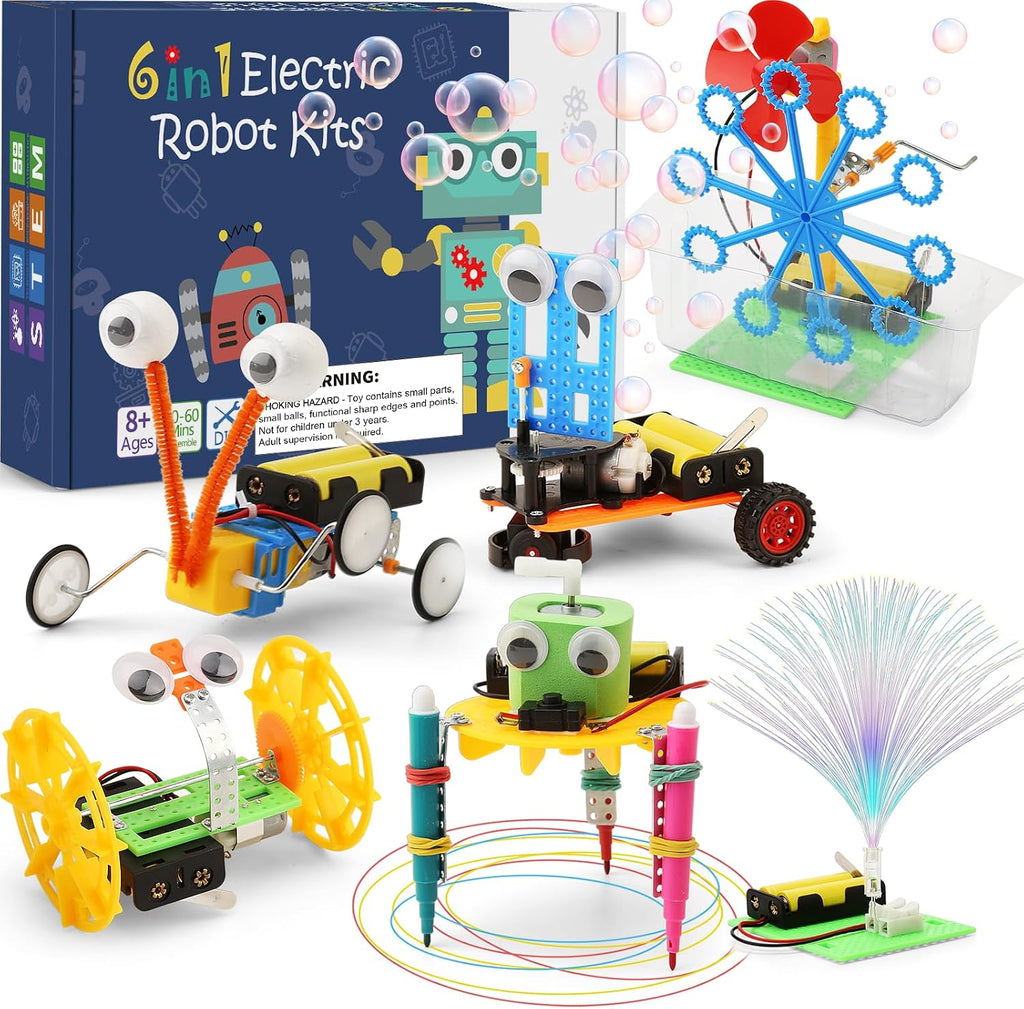 STEM Robotics Science Kits for Kids Ages 8-12 8-10, STEM Toys for Boys 8-13 | Build A Engineering Robot Building Toys