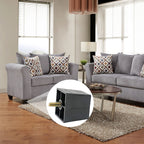 4Pack 2 inch Sofa Legs, Square Tapered Plastic Couch Legs