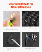 3D Printer Enclosure, Dustproof Waterproof Oxford Cloth 3D Printer Tent, Constant Temperature Protective Case with