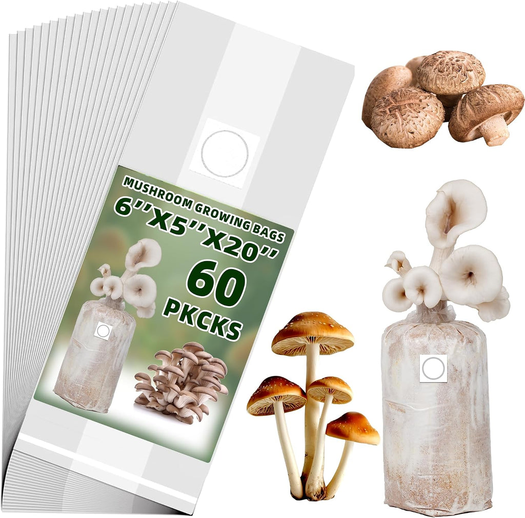 Autoclavable Mushroom Grow Bag with Microporous Filter Patchs