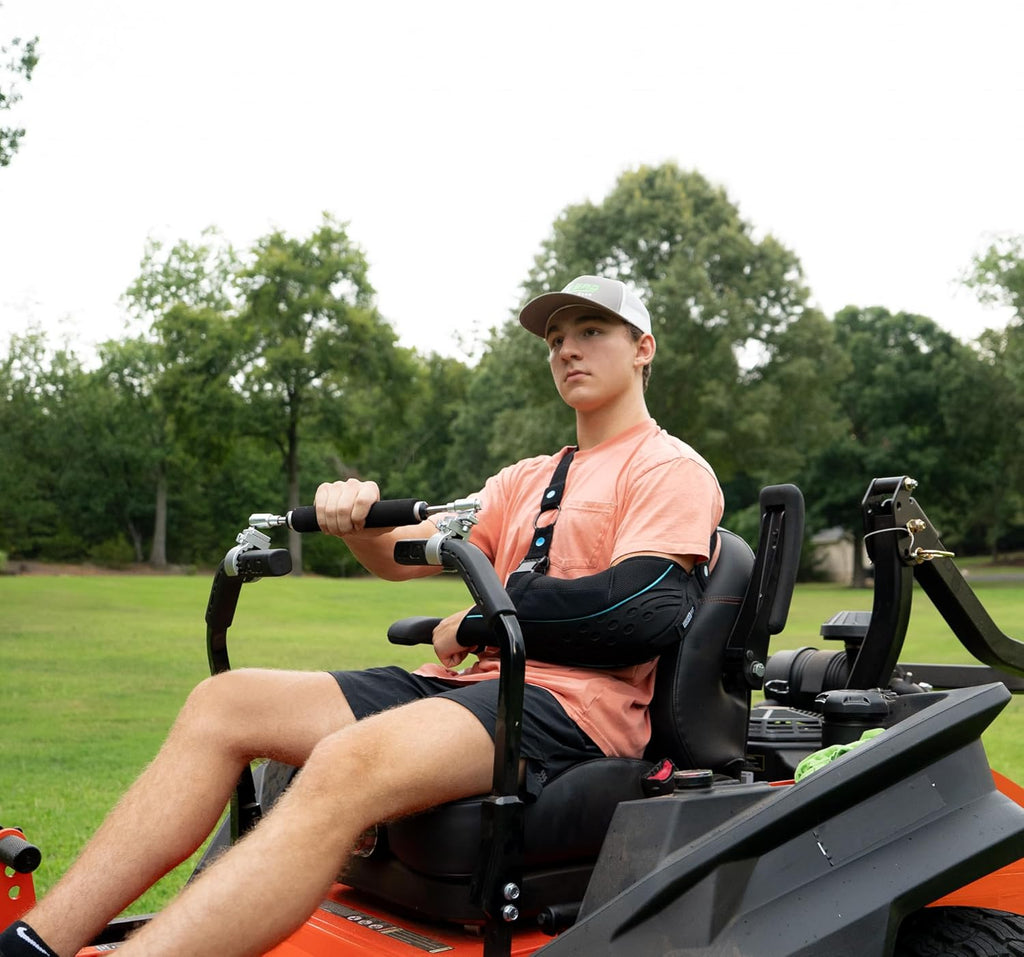 – The Original Patented One-Hand Steering Bar for Zero Turn Mowers by Greater Zero | Built in USA | Full-Motion