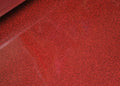 Glitter HTV 20" x 12" Sheet - Iron on Heat Transfer Vinyl (Red)