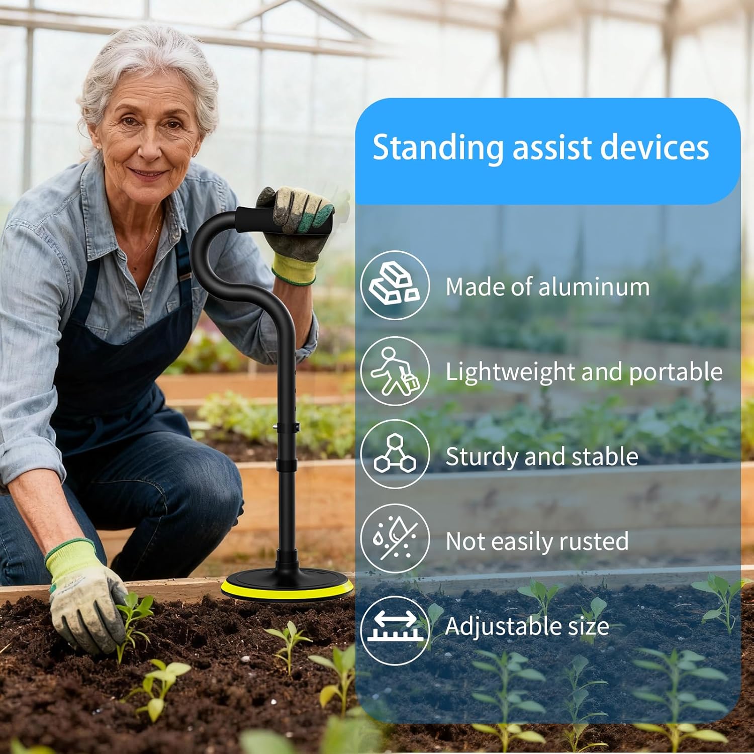 Standing Assist Devices Mobility Aids to Help Get up from Floor Standing Aids & Supports for Seniors,Standing