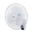 16 inch Wall Fan with Remote, White (CCFWR16W)
