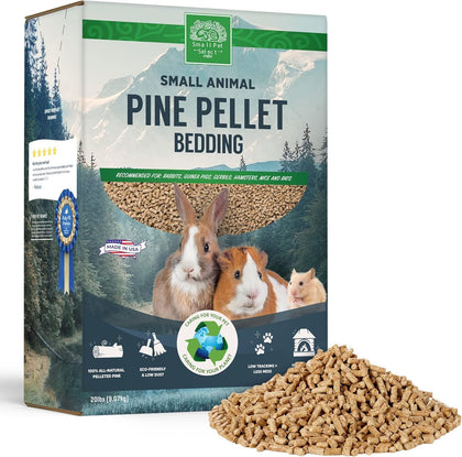 Pine Pellet Bedding for Rabbits & Guinea Pigs, 20 lb