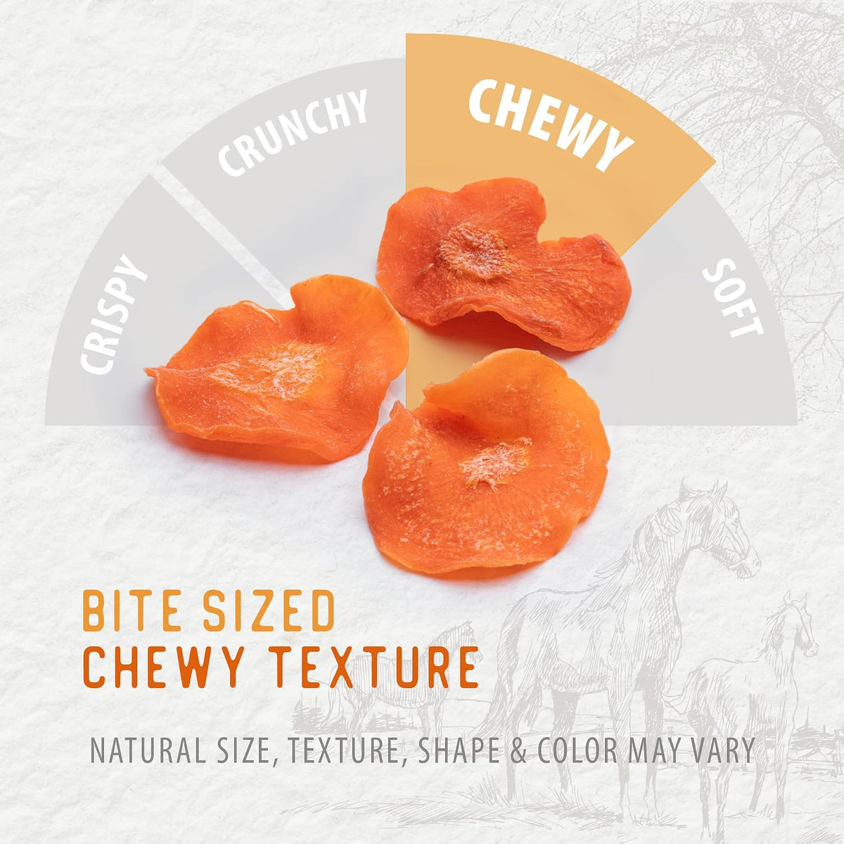 Carrot Slices Horse Treats, 11.5 oz