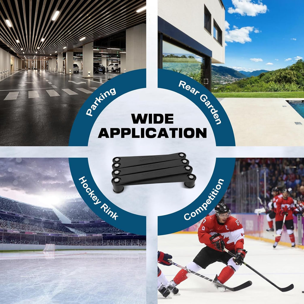 7-Sections Hockey Training Equipment,Magnetic Adjustable Size Hockey Stick Handling Trainer,Portable Stickhandling