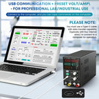 SKY TOPPOWER DC Power Supply Variable 32V 10A USB-C PC Control,Type-C