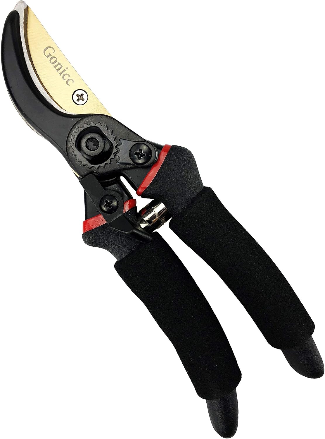 8" Professional Premium Titanium Bypass Pruning Shears (GPPS-1003), Hand Pruners, Garden Clippers, Bonsai Cutters