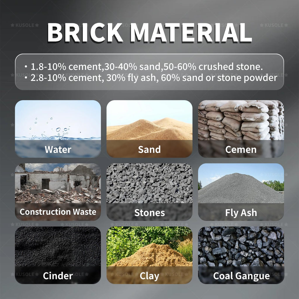 Cement Block Forming Machine, Brick Making Machine, Multiple Molds Optional, 23kn Pressure, 45s Fast Forming, 30