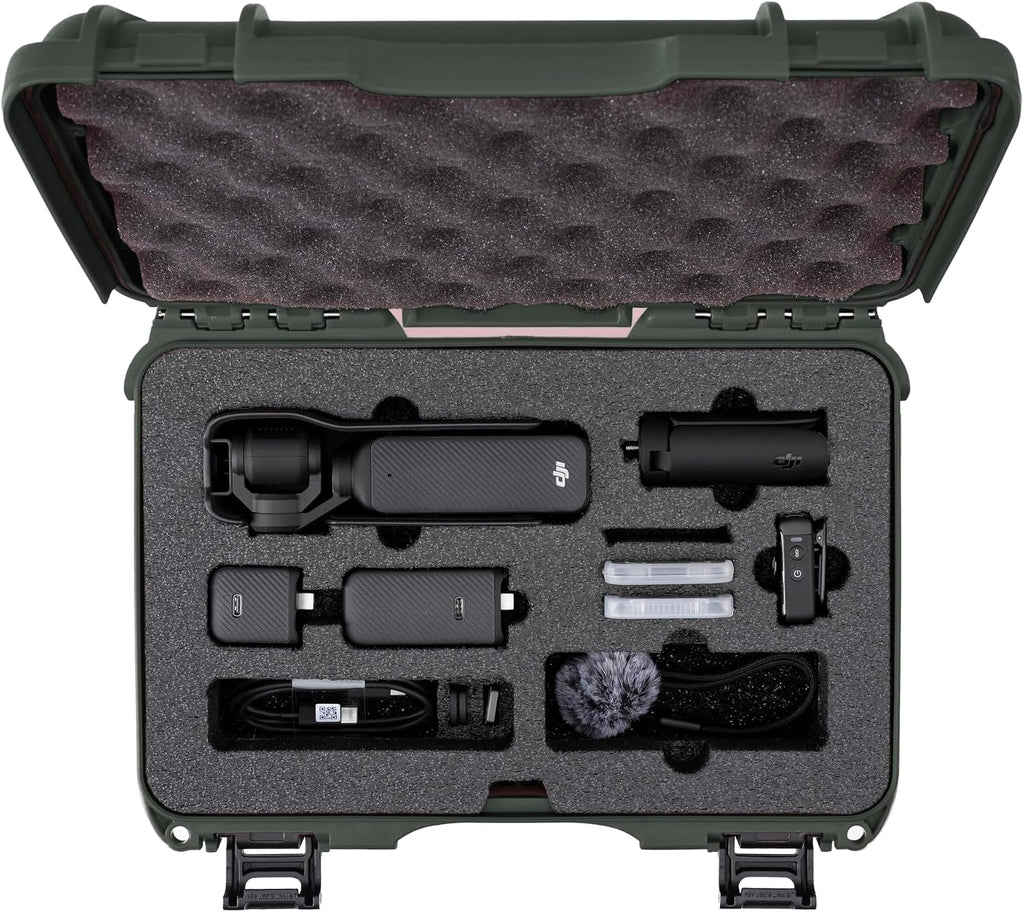 909 Waterproof Hard Case w/Custom Foam Insert for DJI Osmo Pocket 3