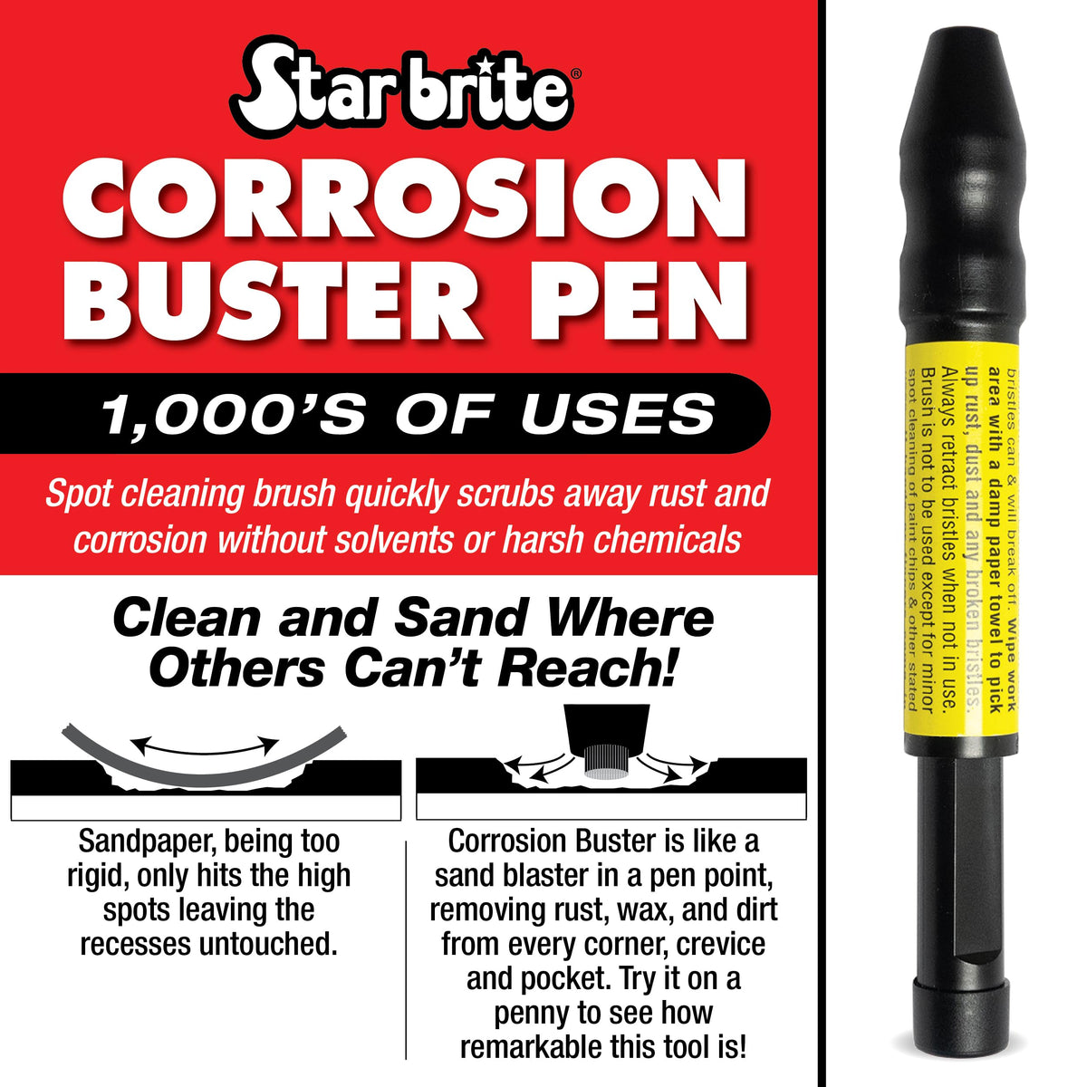 Corrosion Buster Pen - Rust & Corrosion Removal Tool