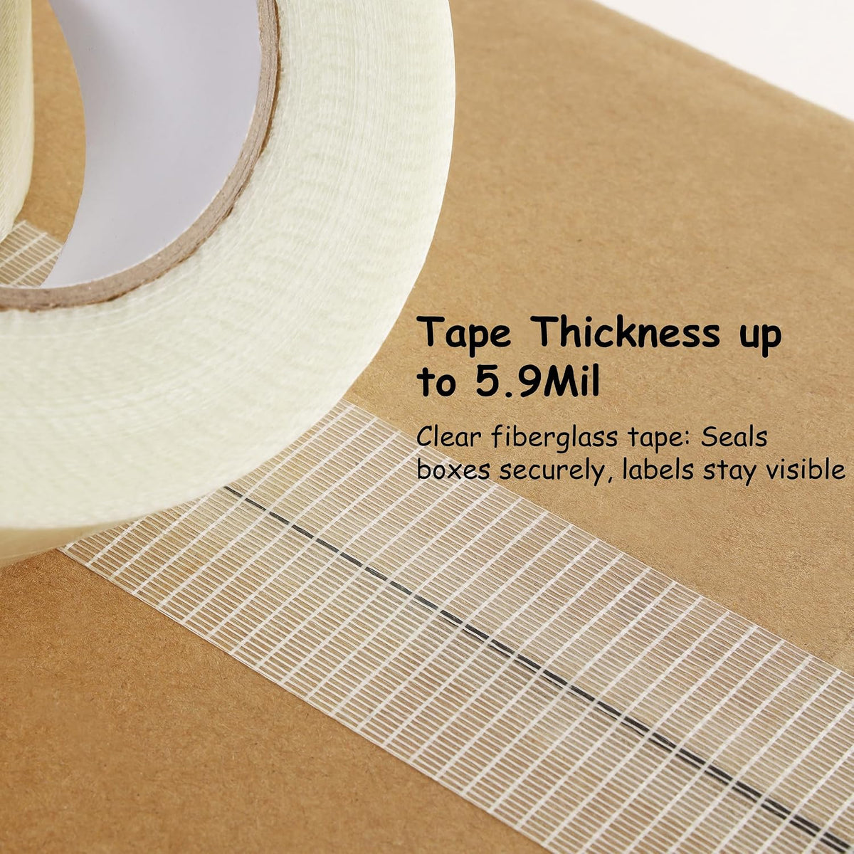 2 Inch Mil Fiberglass Reinforced Packing Tape