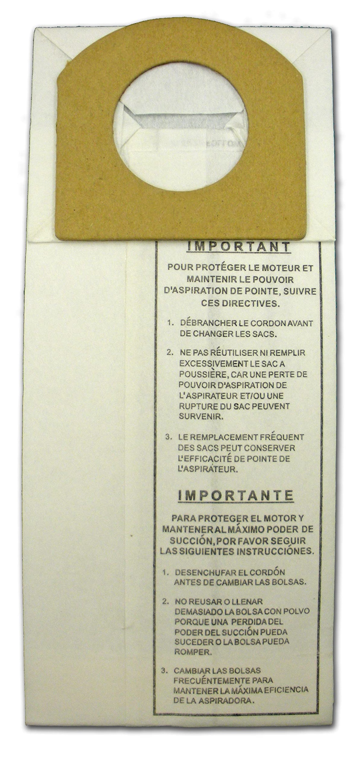 EnviroCare Replacement Vacuum Cleaner Dust Bags made to fit Royal Dirt Devil Type G Hand Vacuums 3 Pack