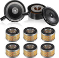 OwnMy 2 Set Air Compressor Silencer with 6 Air Compressor Intake Filters