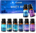 8 Pack Sleep Essential Oils Set for Diffusers for Home | Calming Fragrance Oils for Relaxation, Humidifiers, Candle &