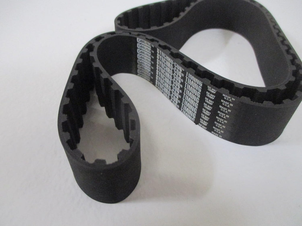 CARLISLE 345L100 Synchro-Cog Synchronous Timing Belt, Rubber, 34.5" Pitch Length, 3/8" Tooth Pitch, 92 Teeth, 1" Wide