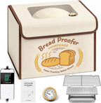 Folding Dough Proofer Box with Humidification Function, Sourdough Proofer Box Temp Control 48H Timer & Humidity