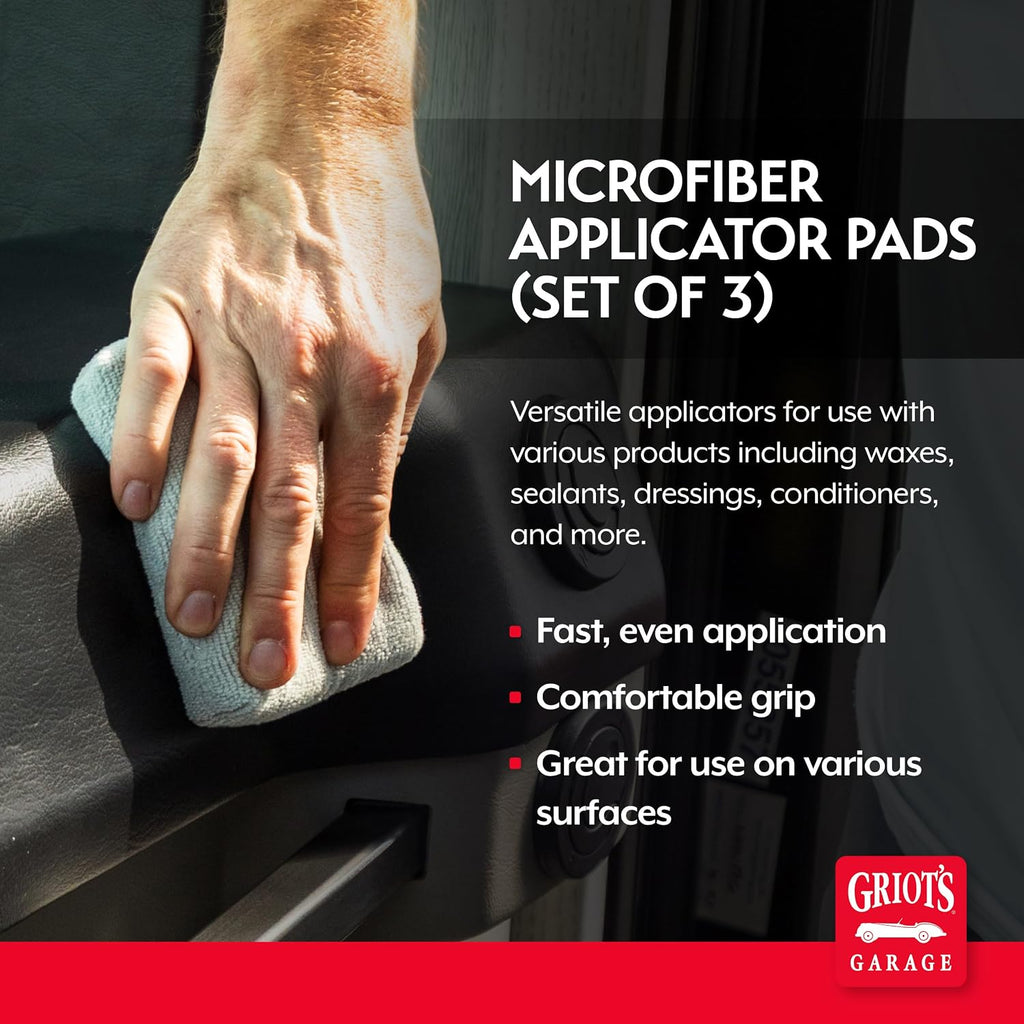 55498 Microfiber Applicator Pads (Set of 3)