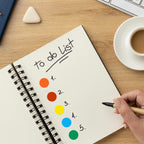 Pack of 2000 Round Color Coding Circle Dots Stickers Labels (1", Orange)