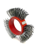 Abrasive Wire Wheel Belt/Bristle Blasting Wheels for Surface Blaster, 1PCS