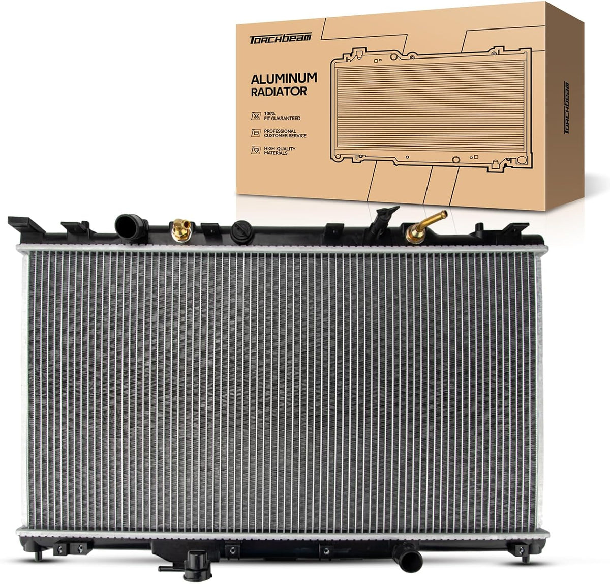 Torchbeam Replacement Engine Radiator for CR-V, Element, CU2443