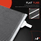 A-Premium Air Conditioning Condenser Compatible with Volvo